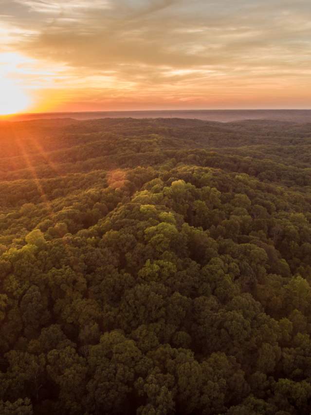 Brown County Visitors Aerial