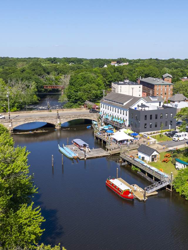 Samuel Slater Canal Boat Blackstone River
