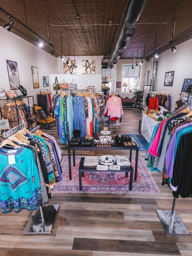 Grunge House is a store full of curated vintage and new clothes in Fort Smith.