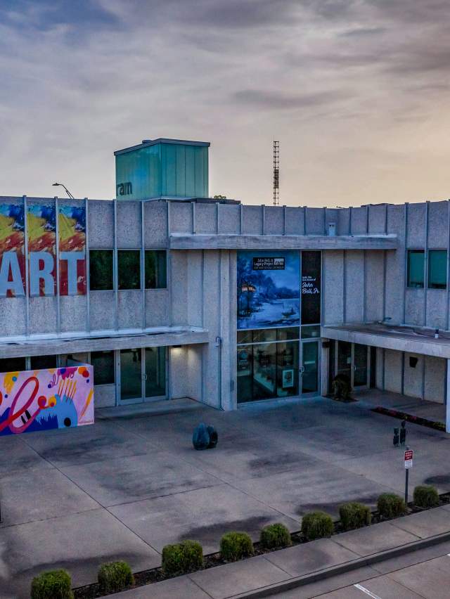 A view of the Regional Art Museum in Fort Smith.