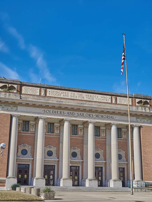 Memorial Hall landscape