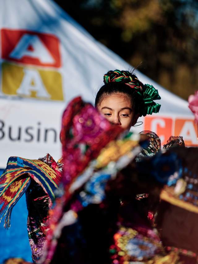 CABA Sign at Dia de los muertos