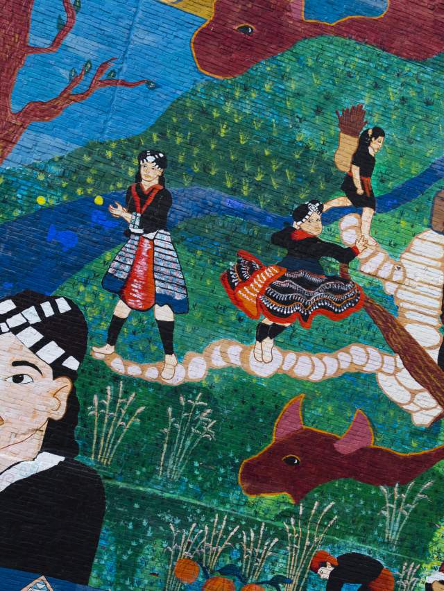 Hmong mural