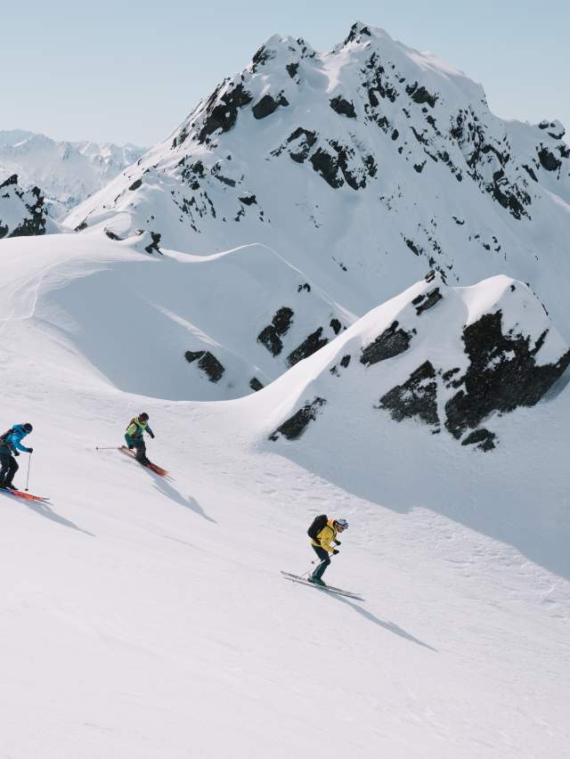 Backcountry skiing Queenstown
