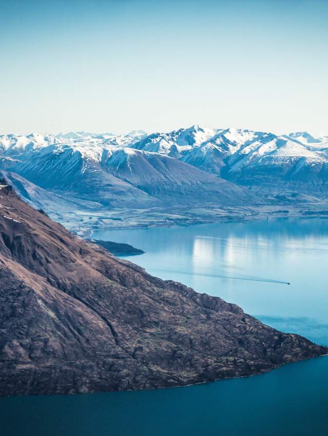 Stunning views from the Remarkables Lookout 