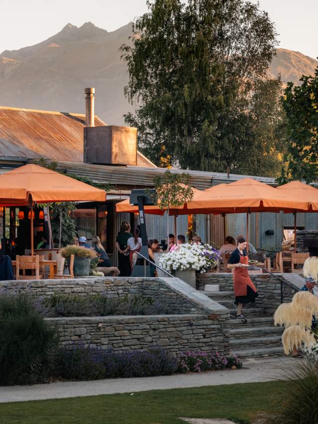 The Woolshed restaurant, Ayrburn
