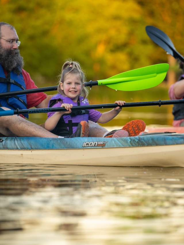 Kayaking at Fowler Park