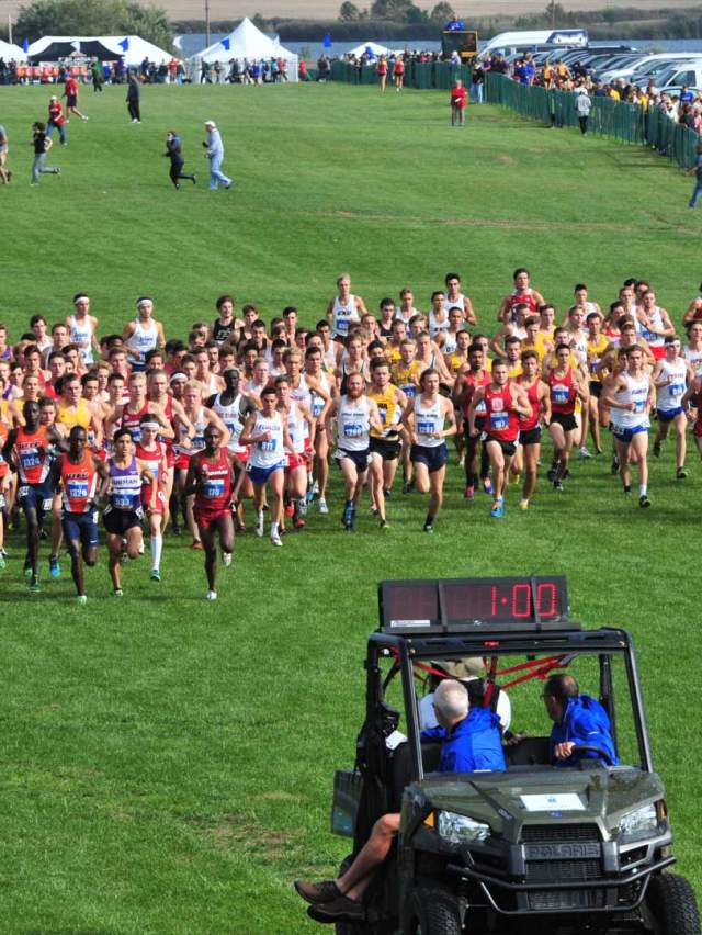 Field of Runners Day Time