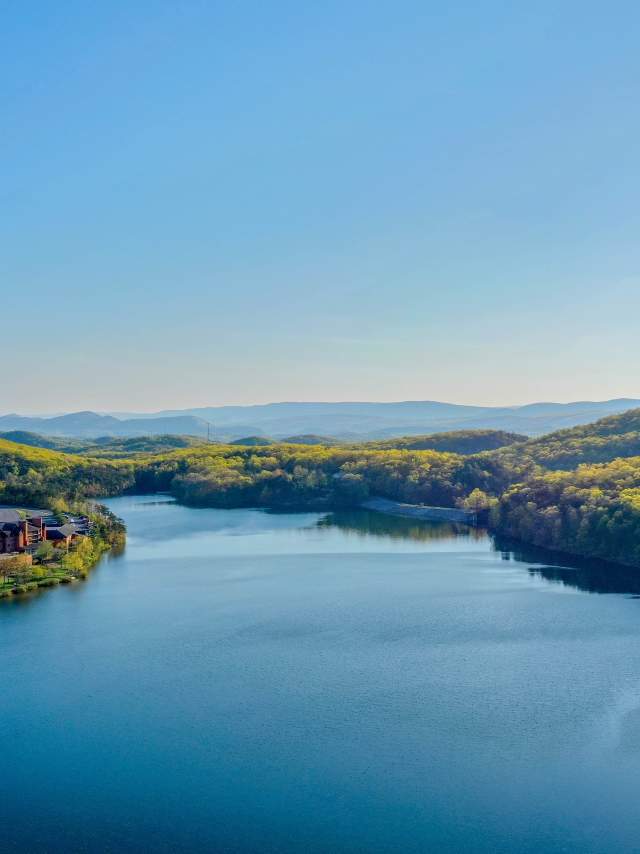 Rocky Gap State Park Aerial