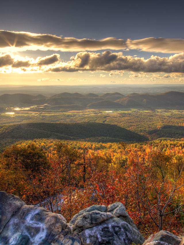 Dans Rock Overlook in the Fall_Midland MD