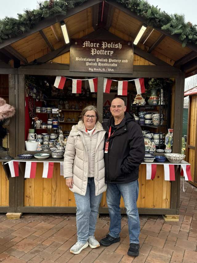 More Polish Pottery at Christkindlmarket