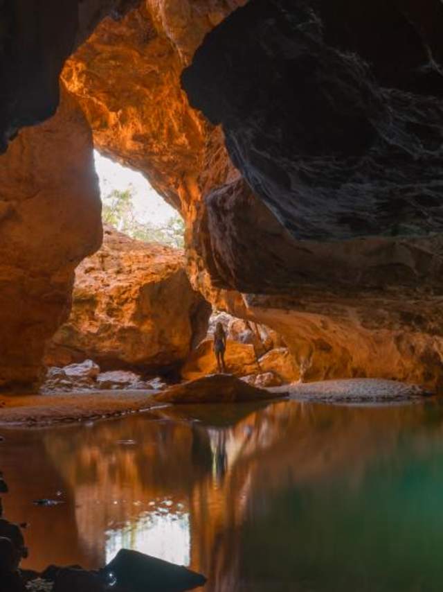Tunnel Creek on the Gibb River Road