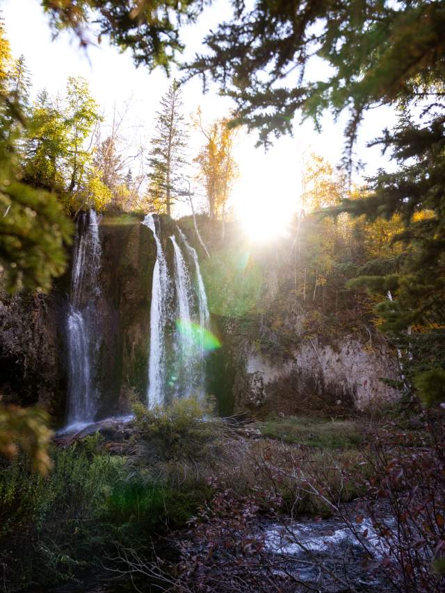 Spearfish Canyon Waterfall