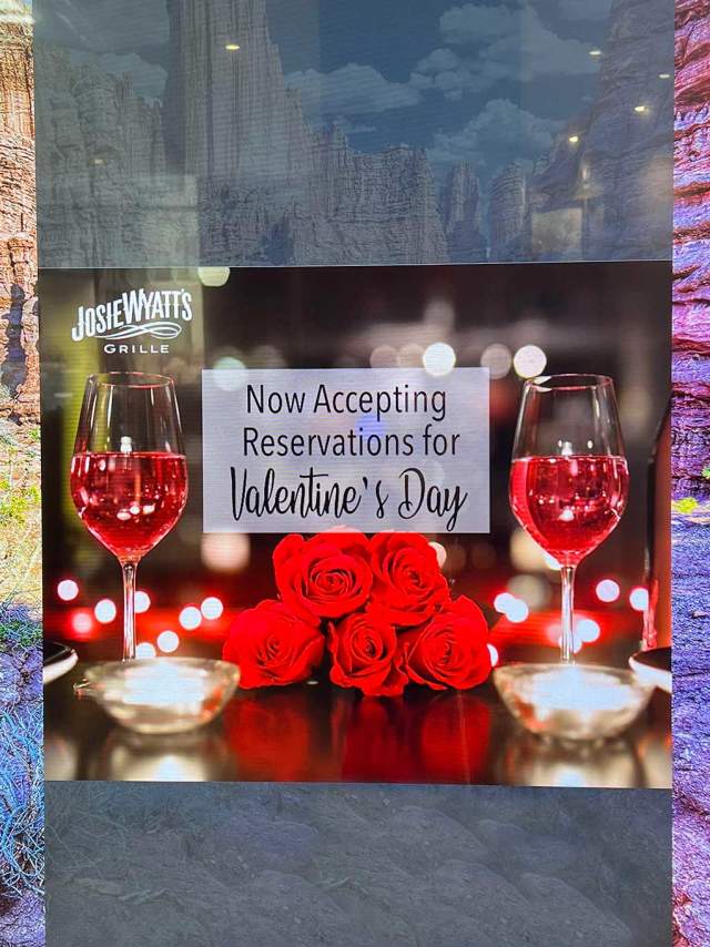 Valentine's Day Reservation Poster