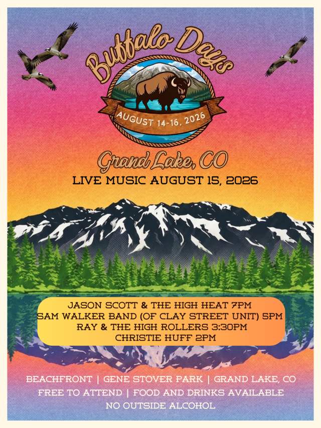 Buffalo Days 2026 concert poster