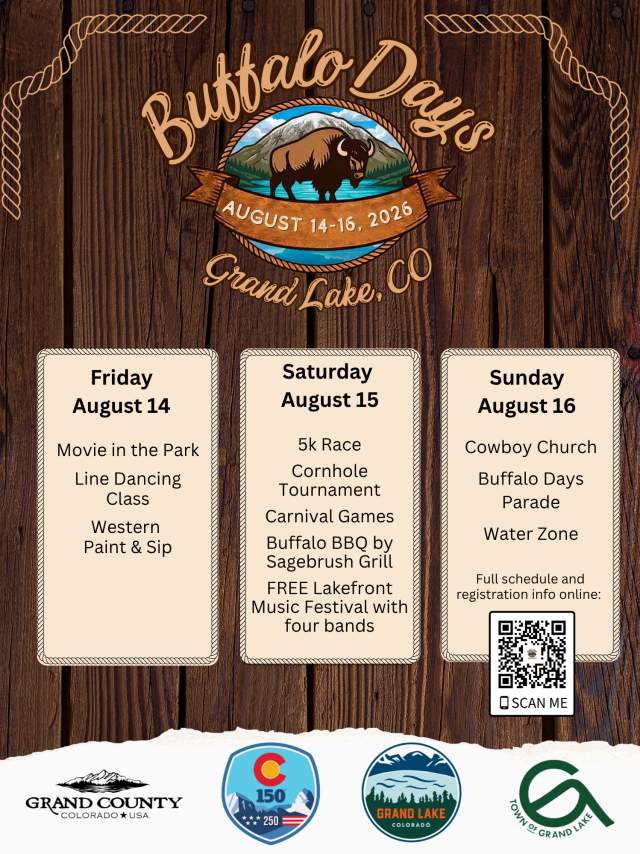 Buffalo Days Schedule 2026