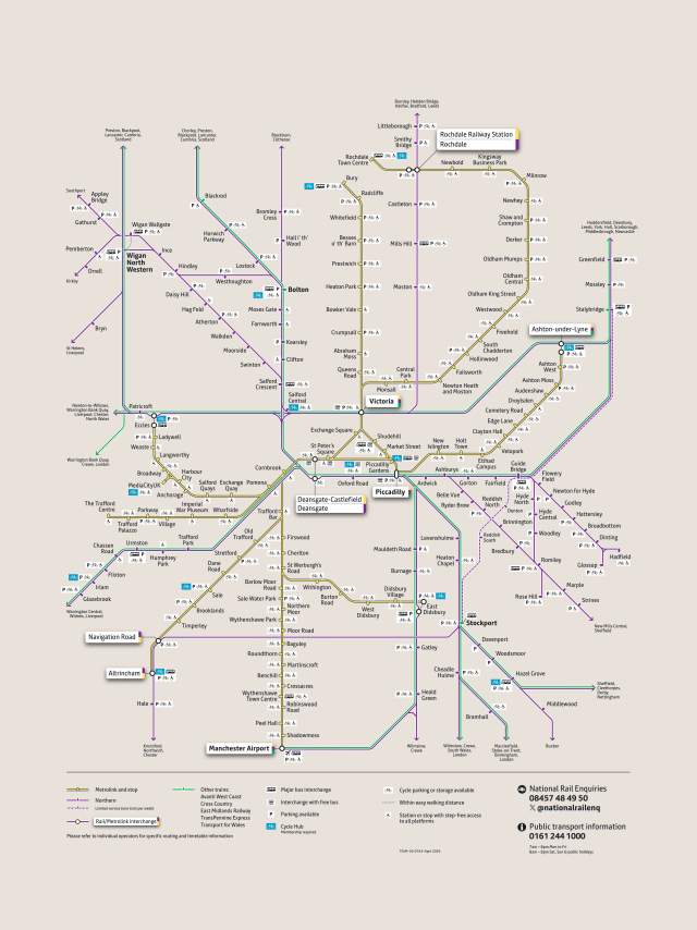 Tram map