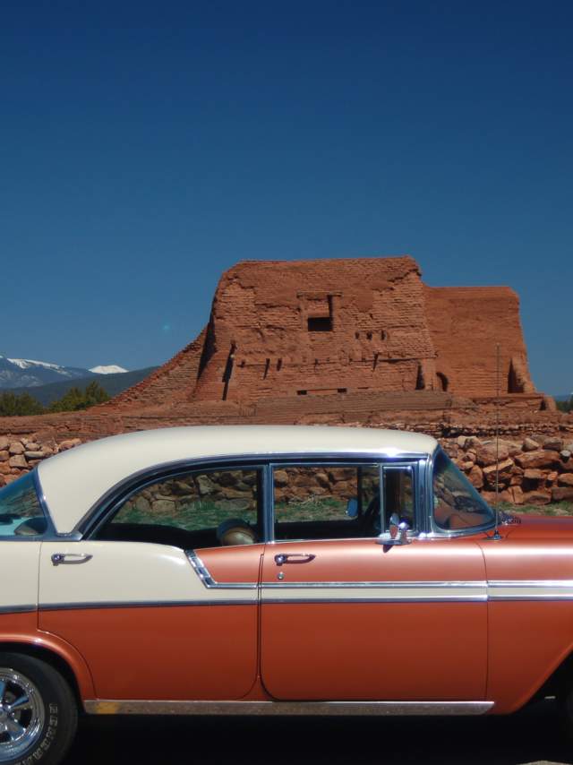 Vintage Car at Pecos National Monument