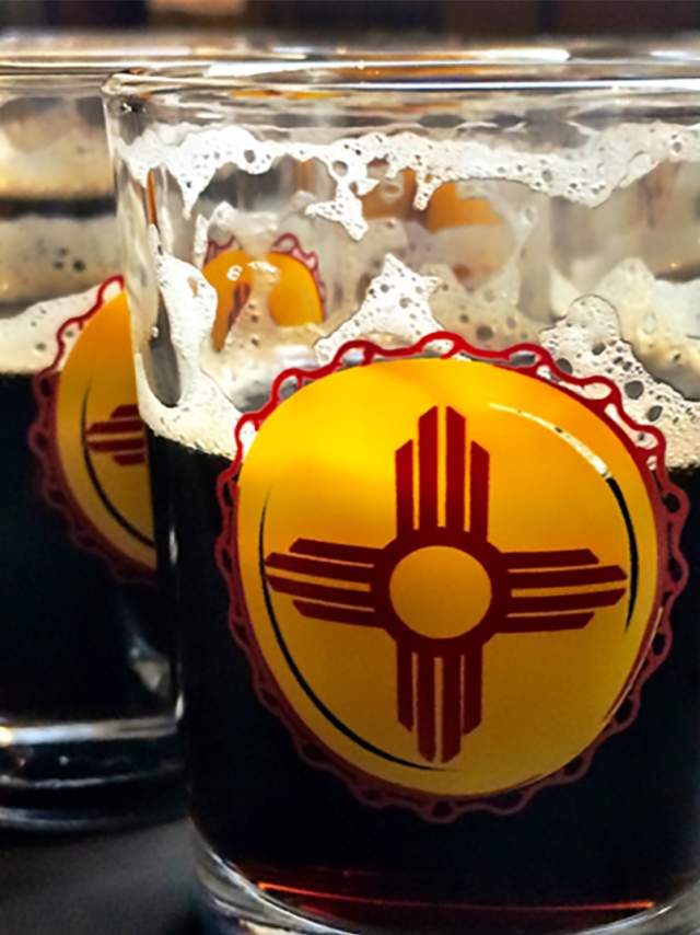 New Mexico Beer Glasses