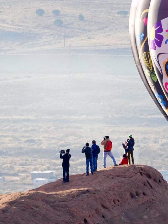 Red Rocks Ballon Fiesta is an annual event not to be missed at Gallup