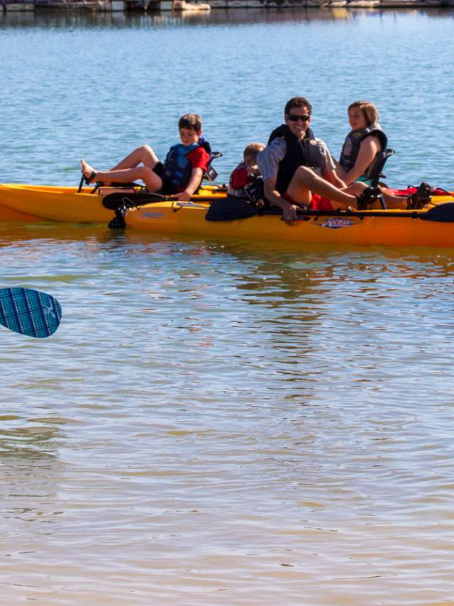 Elephant Butte Lake Family Paddlers