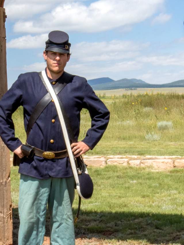 Soldier at Fort Union