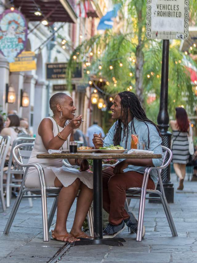 Couple Dining MobileView