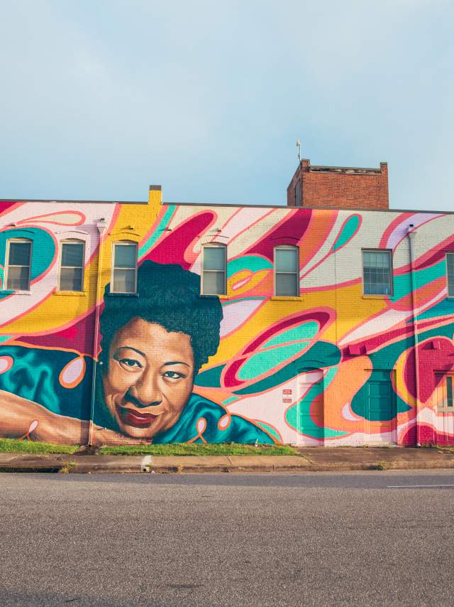 Ella Fitzgerald Street Art