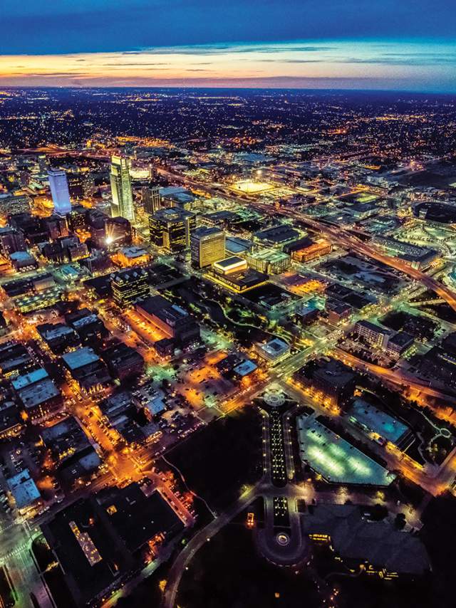 Aerial of Omaha