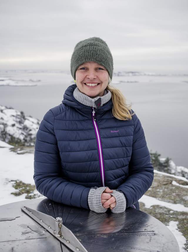Portrettbilde av grenseguide Anne Helen Eide Kongtorp