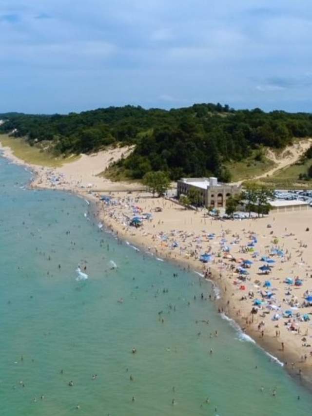 Aerial Photo of Beach
