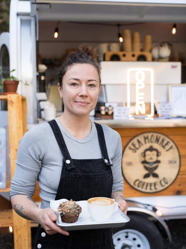 Dani of Sea Monkey Coffee Co.