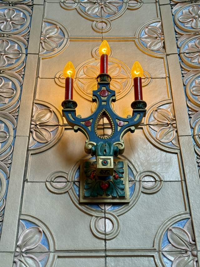 Indiana Theatre lights
