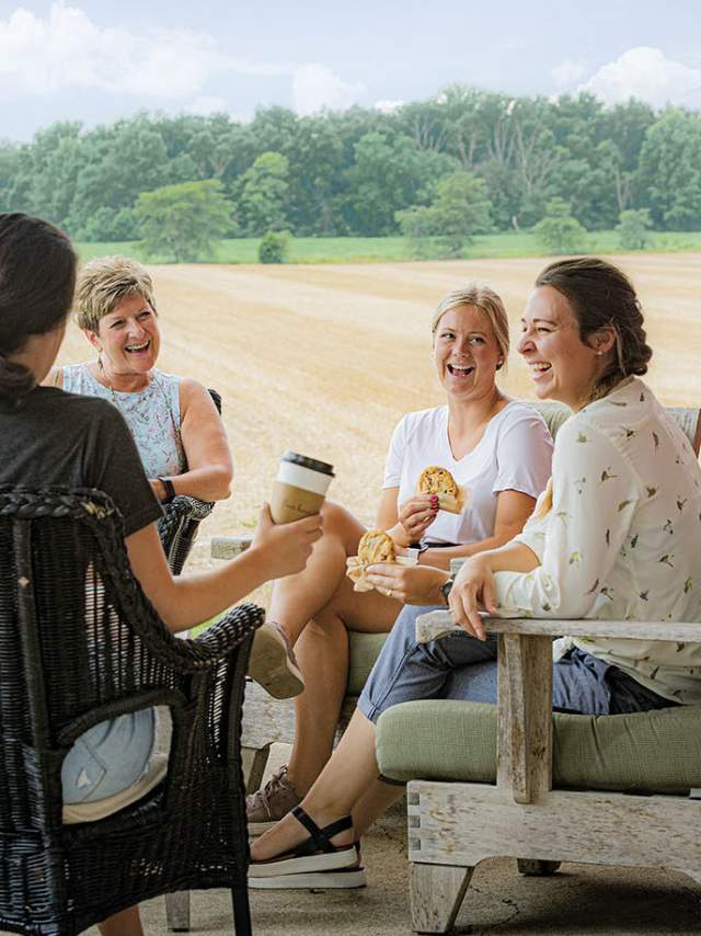 Unique Patio to Eat in the Country