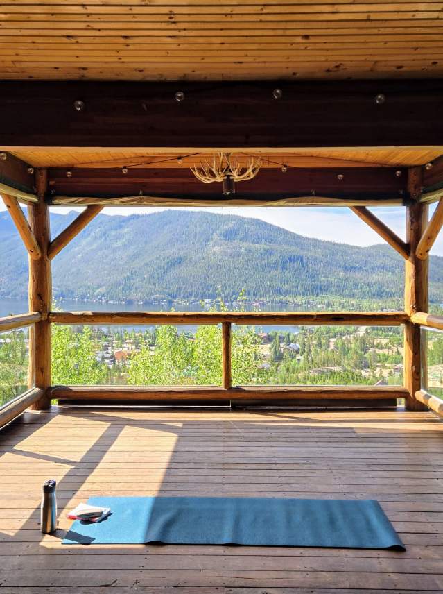 Yoga at the Grand Lake Lodge