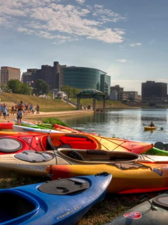 kayaks