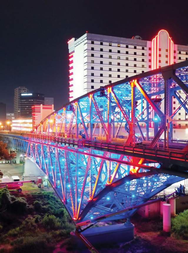 Texas Street Bridge Skyline