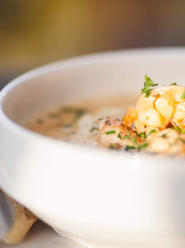 Shrimp and grits from Abby Singer's Bistro