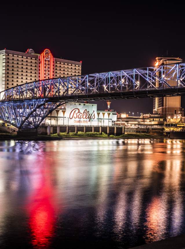 rockets over the red bridge photo