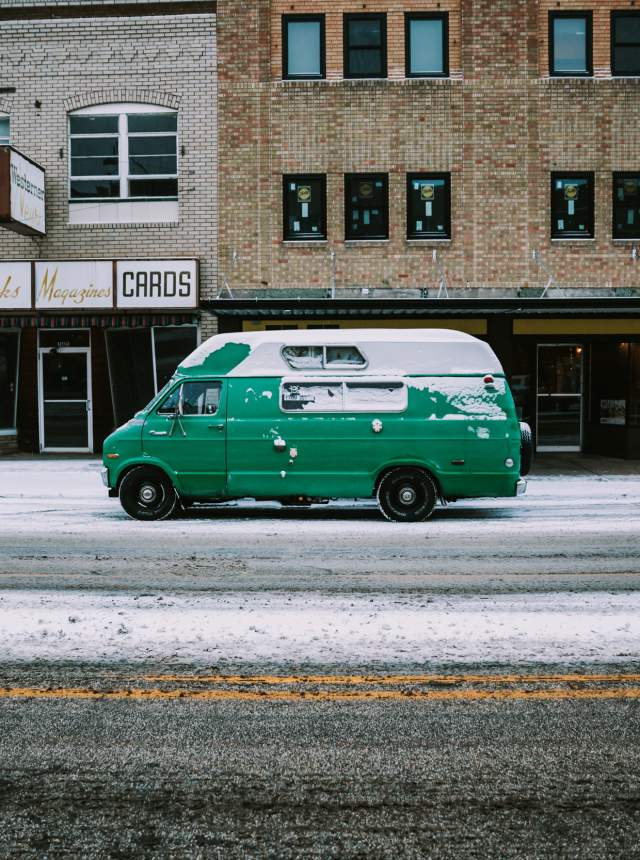 downtown winter