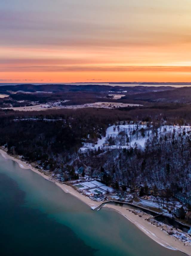 Sunrise Sleeping Bear Dunes The Homestead