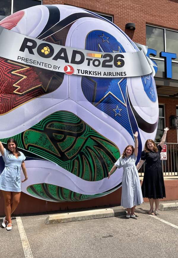Snap a Pic with Auburn’s Biggest Futbol!