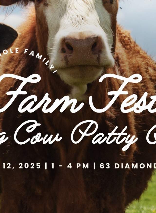 Farm Fest featuring Cow Patty Bingo