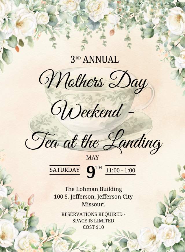 Mother's Day Tea at the Landing