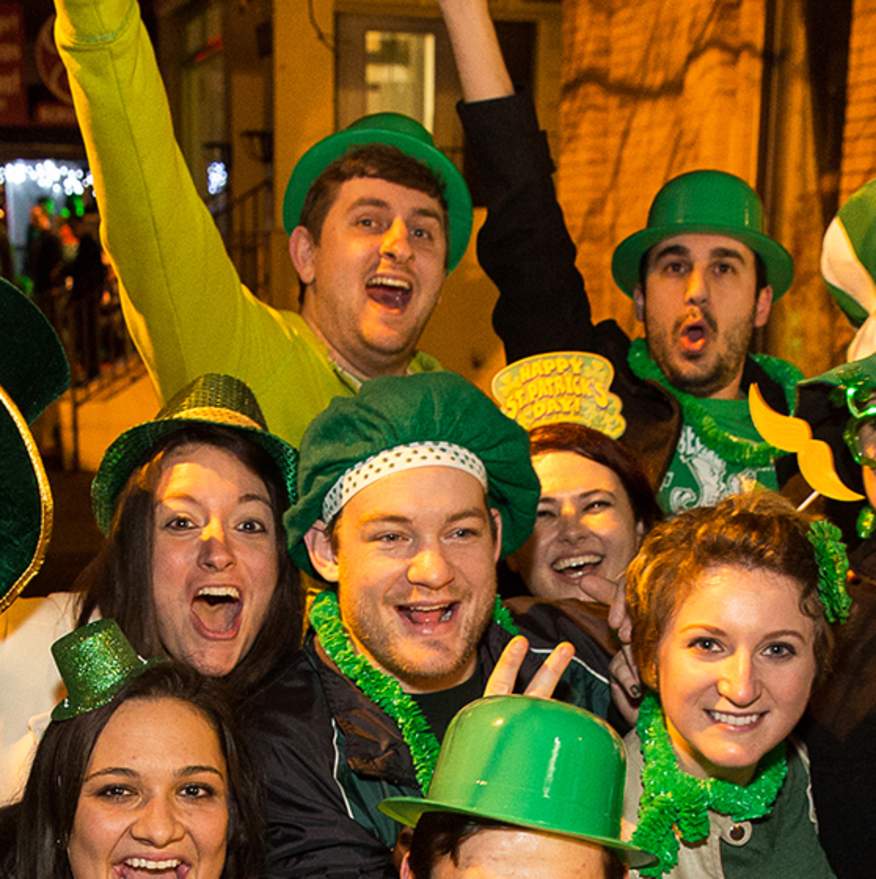 St. Patrick's Day in Trolley Square