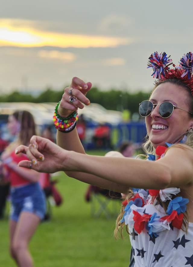 Woman dancing