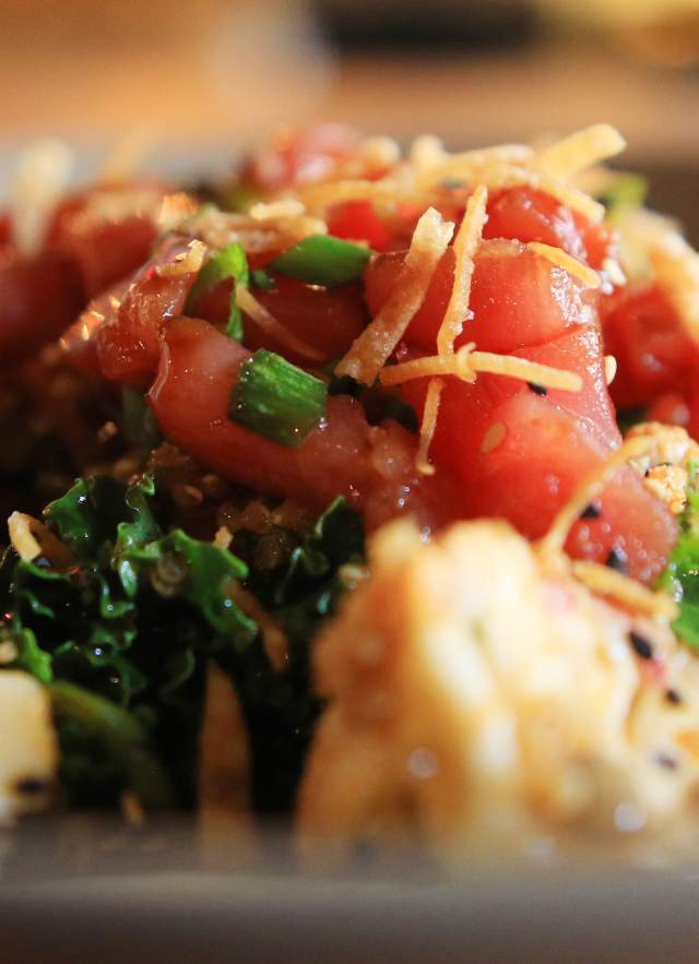 plate of seafood