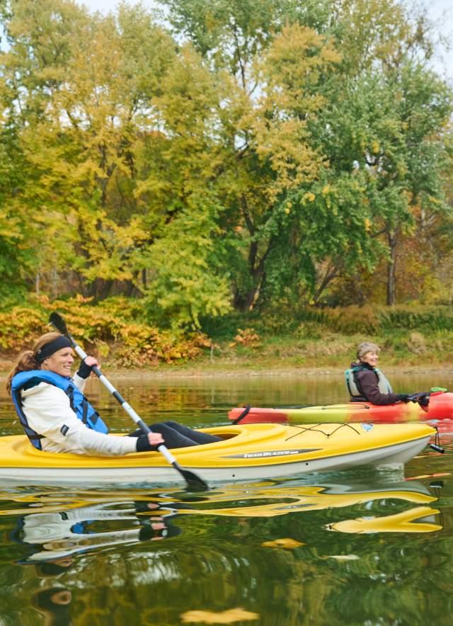 kayaking