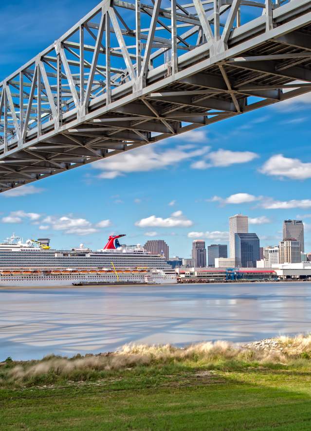 Cruise Ship in New Orleans