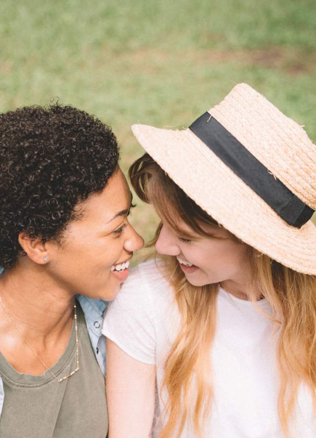 Lesbian couple in Audubon Park
